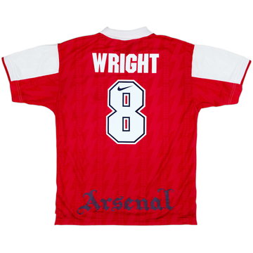 1994-96 Arsenal Home Shirt Wright #8 - 7/10 - (L)