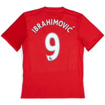 2016-17 Manchester United Home Shirt Ibrahimovic #9 (M)