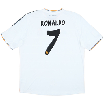 2013-14 Real Madrid Home Shirt Ronaldo #7 (3XL)