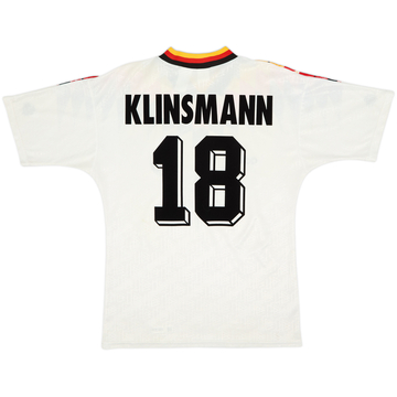 1994-96 Germany Home Shirt Klinsmann #18 - 5/10 - (M)