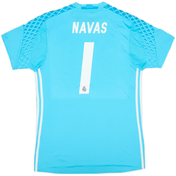 2016-17 Real Madrid GK S/S Shirt Navas #1 (M)
