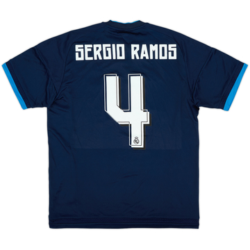 2015-16 Real Madrid Third Shirt Sergio Ramos #4 (M)