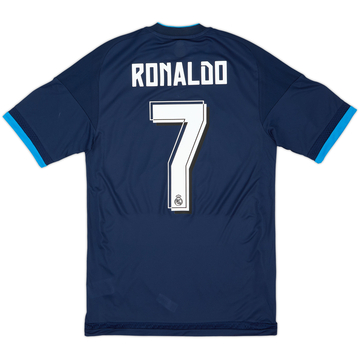 2015-16 Real Madrid Authentic 'Final Milano' Third Shirt Ronaldo #7 (S)