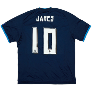 2015-16 Real Madrid Third Shirt James #10 (L)