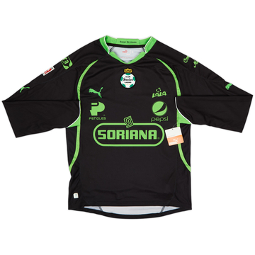 Camiseta de manga larga de visitante del Santos Laguna 2011-12 (S)