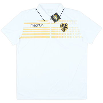 2014-15 Leeds Macron 1/4 Zip Polo Shirt (L)