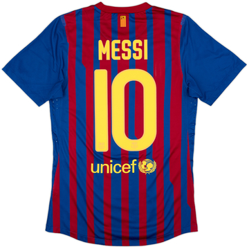 2011-12 Barcelona Player Issue Home Shirt Messi #10 - 8/10 - (S)