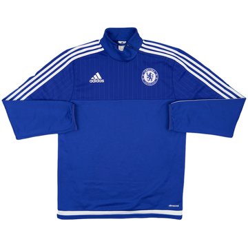 2015-16 Chelsea adidas 1/4 Zip Drill Top - 4/10 - (M)