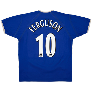 2003-04 Everton Home Shirt Ferguson #10 - 7/10 - (L)