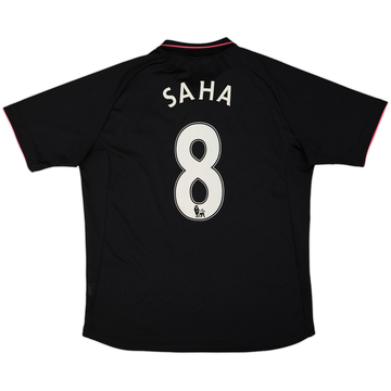 2009-10 Everton Away Shirt Saha #8 - 8/10 - (XL)