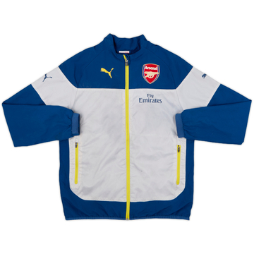 2014-15 Arsenal Puma Track Jacket - 7/10 - (L.Boys)