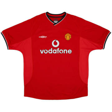 2000-02 Manchester United Home Shirt - 5/10 - (L)