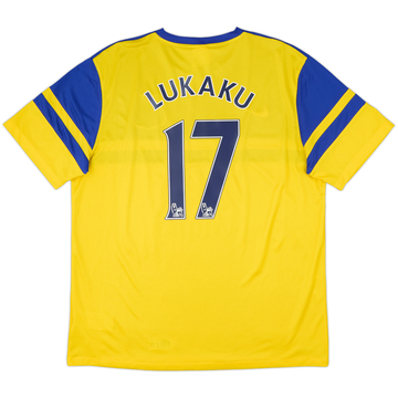 2013-14 Everton Away Shirt Lukaku #17 - 10/10 - (XL)