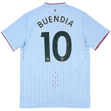 2022-23 Aston Villa Authentic Away Shirt Buendia #10 - 8/10 - (M)