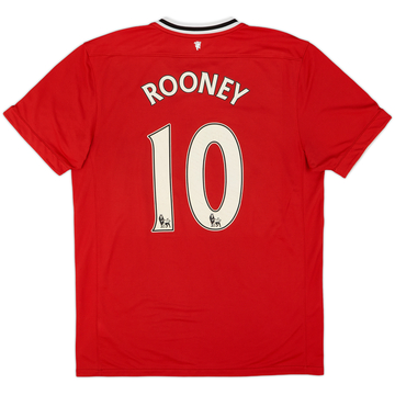 2011-12 Manchester United Home Shirt Rooney #10 - 6/10 - (L)