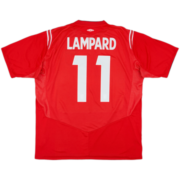 2004-06 England Away Shirt Lampard #11 - 8/10 - (XXL)