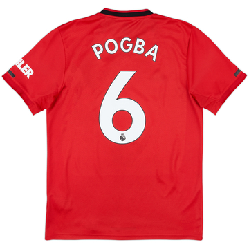 2019-20 Manchester United Home Shirt Pogba #6 - 6/10 - (M)