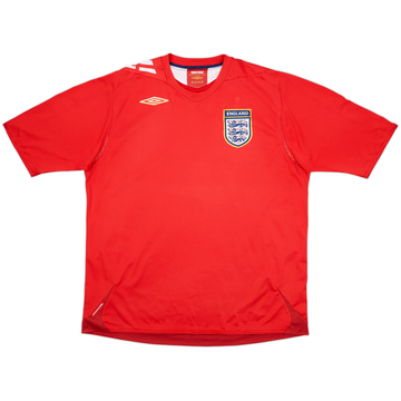 2006-08 England Away Shirt - 4/10 - (XL)
