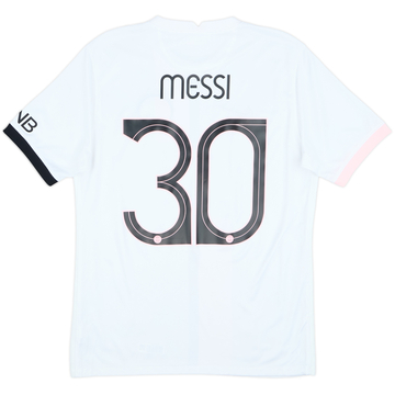 2021-22 Paris Saint-Germain Away Shirt Messi #30 - 8/10 - (M)