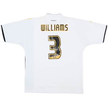 2006-07 Port Vale Home Shirt Williams #3 - 6/10 - (L)