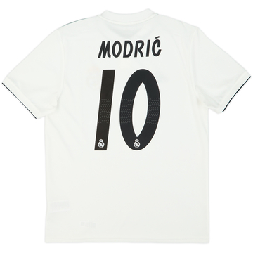 2018-19 Real Madrid Home Shirt Modric #10 - 10/10 - (M)