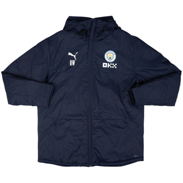 2022-23 Manchester City Puma Staff Issue Padded Bench Coat RW - 8/10 - (XL)