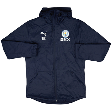 2022-23 Manchester City Staff Issue Puma Padded Bench Coat DOC - 10/10 - (M)