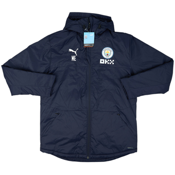 2022-23 Manchester City Staff Issue Puma Padded Bench Coat 'ME' (L)