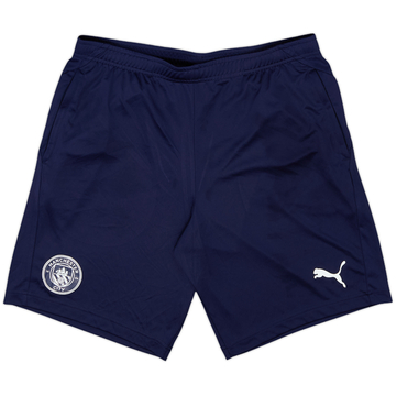 2021-22 Manchester City Puma Training Shorts - 10/10 - (M)