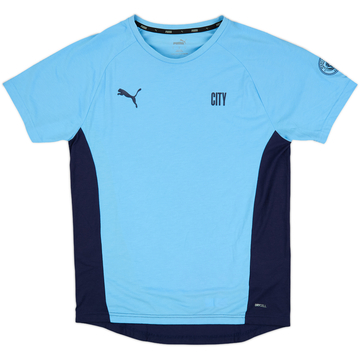 2020-21 Manchester City Puma Cotton Tee - 10/10 - (L)