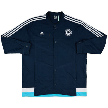 2014-15 Chelsea adidas Button Track Jacket - 5/10 - (XXL)