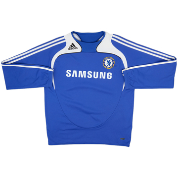 2008-09 Chelsea adidas Sweat Top - 8/10 - (L)