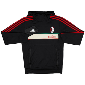 2012-13 AC Milan adidas Hooded Sweat Top - 7/10 - (S)