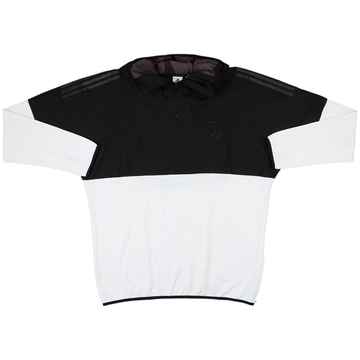 2017-18 Juventus adidas 1/4 Zip Hooded Drill Top - 7/10 - (XL)