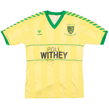 1985-86 Norwich Home Shirt - 5/10 - (M)