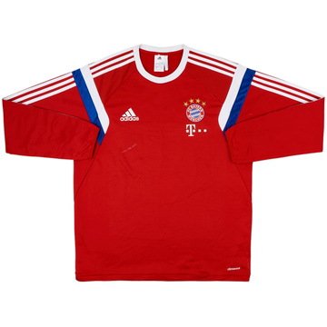 2014-15 Bayern Munich adidas Sweat Top - 6/10 - (L)