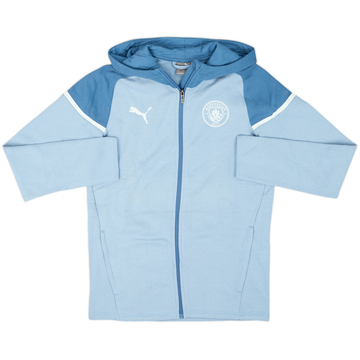 2023-24 Manchester City Puma Hooded Track Jacket - 10/10 - (S)