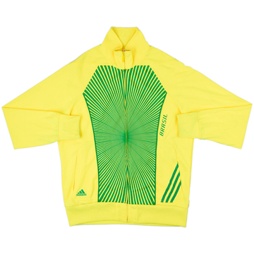 2010-11 Brazil adidas Track Jacket - 5/10 - (XL)