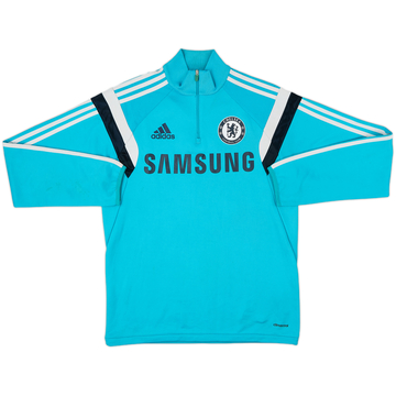 2014-15 Chelsea adidas 1/4 Zip Drill Top - 6/10 - (S)