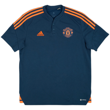 2022-23 Manchester United adidas Polo Shirt - 9/10 - (L)
