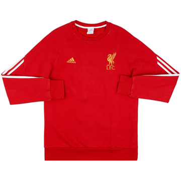 2007-08 Liverpool adidas Sweat Top - 9/10 - (M)