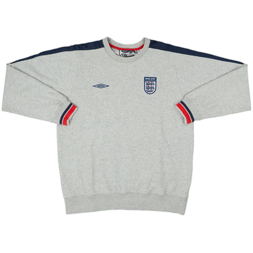 2006-08 England Umbro Sweat Top - 8/10 - (M)