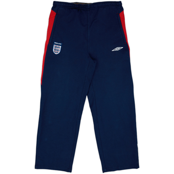 2006-07 England Umbro Track Pants/Bottoms - 8/10 - (S)