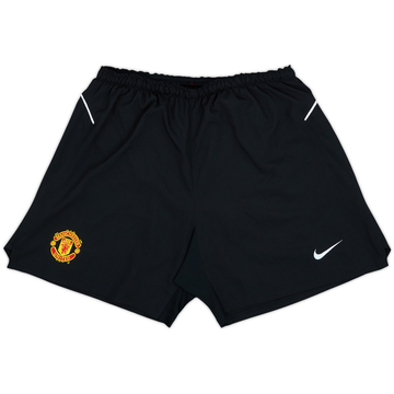 2004-06 Manchester United Home Shorts - 9/10 - (L)