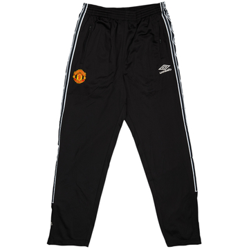 1998-00 Manchester United Umbro Track Pants/Bottoms - 10/10 - (L)