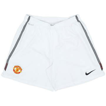 2010-11 Manchester United Home Shorts - 7/10 - (M)