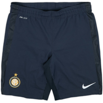 2012-13 Inter Milan Nike Training Shorts - 8/10 - (S)