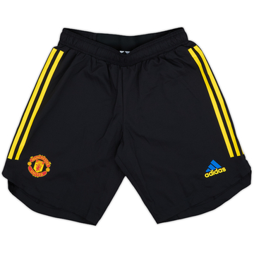 2021-22 Manchester United Authentic Third Shorts - 10/10 - (S)