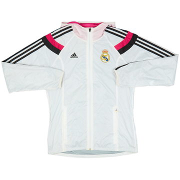 2014-15 Real Madrid adidas Hooded Track Jacket - 7/10 - (S)