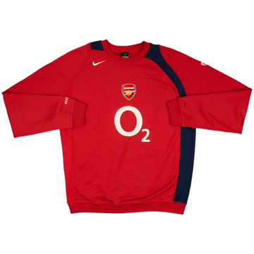 2004-05 Arsenal Nike Sweat Top - 6/10 - (XL)